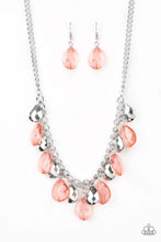 Load image into Gallery viewer, Paparazzi No More Tears Left To Cry - Orange Necklace
