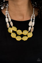 Load image into Gallery viewer, Paparazzi Seacoast Sunset - Yellow Necklace
