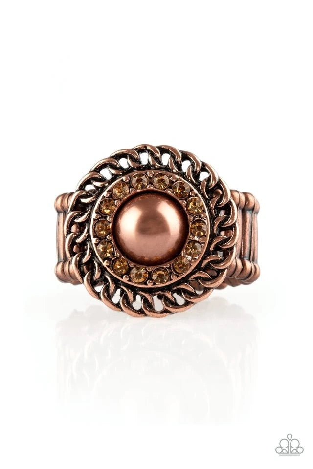 Paparazzi Big City Attitude - Copper Ring