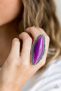 Paparazzi Mineral Mine - Purple Ring