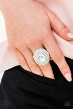 Load image into Gallery viewer, Paparazzi Metro Millionaire - White Ring
