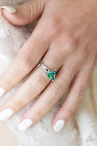 Paparazzi Tenacious Twinkle - Green Ring