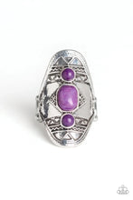 Load image into Gallery viewer, Paparazzi Desert Paint - Purple Ring
