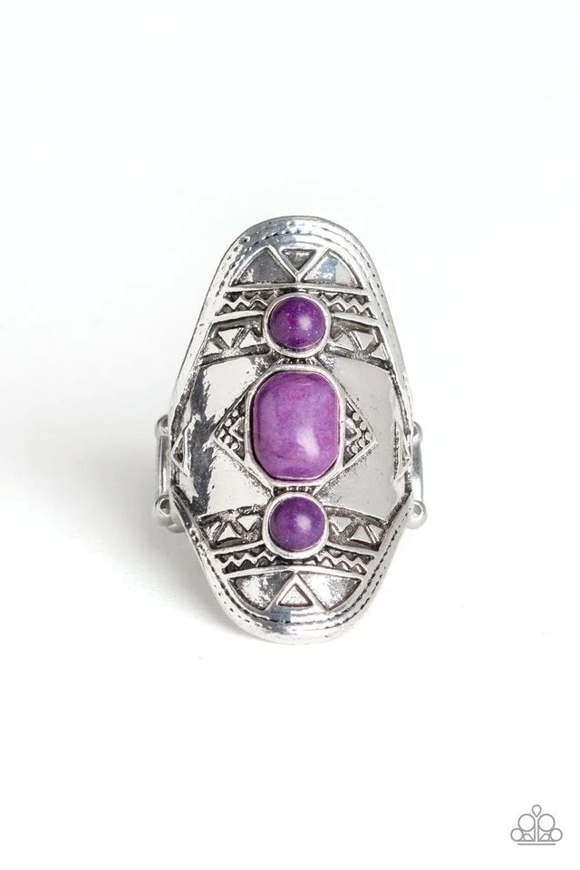 Paparazzi Desert Paint - Purple Ring