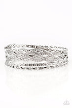Load image into Gallery viewer, Paparazzi Straight Street - Silver Bracelet
