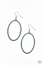 Load image into Gallery viewer, Paparazzi Dazzle On Demand - Green Earring
