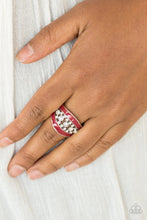 Load image into Gallery viewer, Paparazzi Trending Treasure - Red Ring
