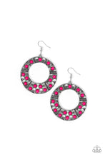 Load image into Gallery viewer, Paparazzi San Diego Samba - Pink Earring
