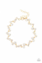 Load image into Gallery viewer, Paparazzi Starlit Stunner - Gold Bracelet
