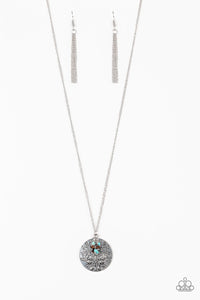 Paparazzi Desert Abundance - Blue Necklace