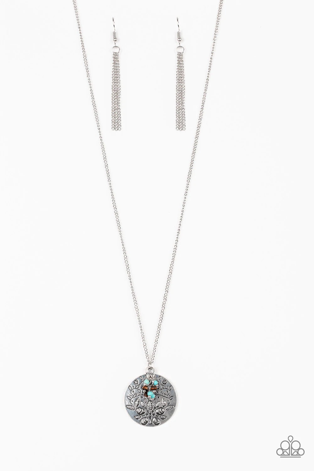 Paparazzi Desert Abundance - Blue Necklace