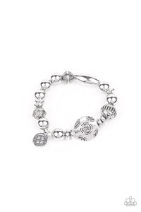 Paparazzi Aesthetic Appeal - Silver Bracelet