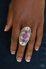 Load image into Gallery viewer, Paparazzi Desert Paint - Purple Ring
