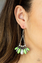 Load image into Gallery viewer, Paparazzi Terra Tribe - Green Earrings
