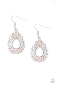 Paparazzi Diva Dream - Pink Earrings