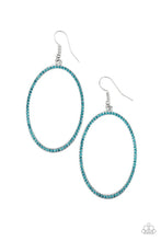 Load image into Gallery viewer, Paparazzi Dazzle On Demand - Blue Earrings
