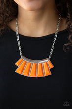 Load image into Gallery viewer, Paparazzi Glamour Goddess - Orange Necklace
