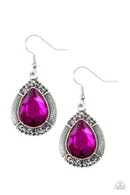Load image into Gallery viewer, Paparazzi Grandmaster Shimmer - Pink Earring
