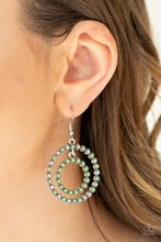 Load image into Gallery viewer, Paparazzi Vibrant Venture - Green Earring
