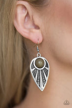 Load image into Gallery viewer, Paparazzi Take A Walkabout - Green Earrings
