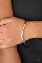 Load image into Gallery viewer, Paparazzi Awesomely Asymmetrical - Silver Bracelet

