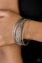 Load image into Gallery viewer, Paparazzi Straight Street - Silver Bracelet

