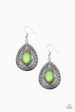 Load image into Gallery viewer, Paparazzi Tropical Topography - Green Earring
