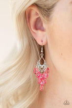 Load image into Gallery viewer, Paparazzi What Happens In Maui - Pink Earring
