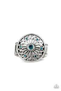 Paparazzi Mandala Magnificence - Blue Ring